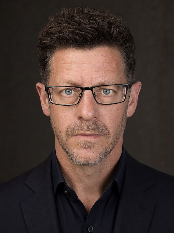 Theatrical headshot generated from that photo